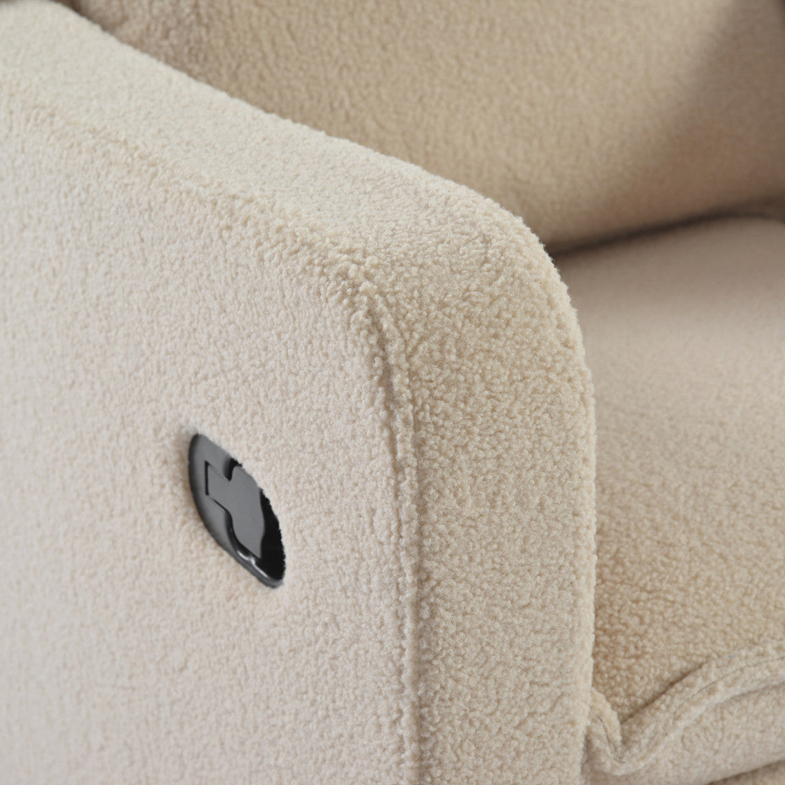 Bebe & Beyond Nestler 360 Reclining Nursing Chair - Oat Ted 10