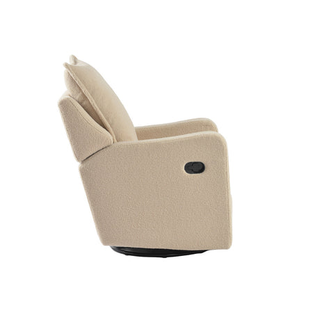 Bebe & Beyond Nestler 360 Reclining Nursing Chair - Oat Ted 4