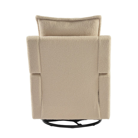 Bebe & Beyond Nestler 360 Reclining Nursing Chair - Oat Ted 5