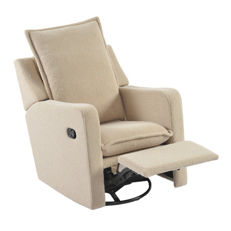 Bebe & Beyond Nestler 360 Reclining Nursing Chair - Oat Ted 6