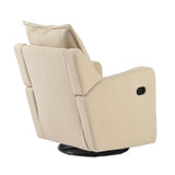Bebe & Beyond Nestler 360 Reclining Nursing Chair - Oat Ted 8