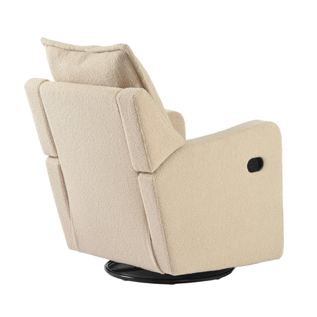 Bebe & Beyond Nestler 360 Reclining Nursing Chair - Oat Ted 8