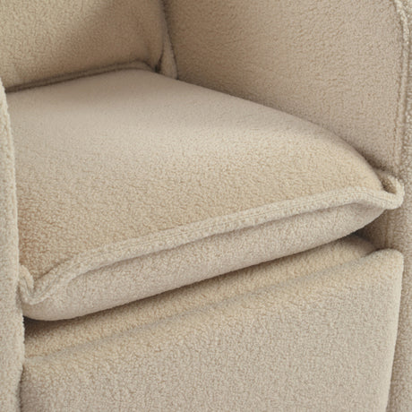 Bebe & Beyond Nestler 360 Reclining Nursing Chair - Oat Ted 9