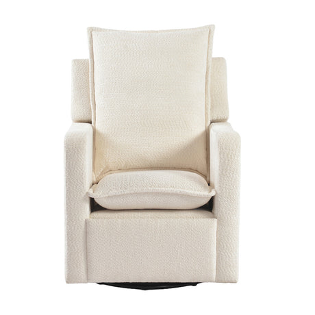 Bebe & Beyond Nestler 360 Reclining Nursing Chair - Off White Boucle 5