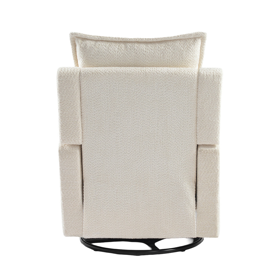 Bebe & Beyond Nestler 360 Reclining Nursing Chair - Off White Boucle 7