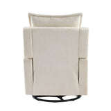 Bebe & Beyond Nestler 360 Reclining Nursing Chair - Off White Boucle 7