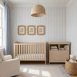 Bebe & Beyond Seeker Cot Bed & Changing Unit 2 Piece Nursery Furniture Set - Nordic 1