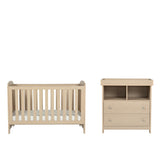 Bebe & Beyond Seeker Cot Bed & Changing Unit 2 Piece Nursery Furniture Set - Nordic 4
