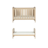Bebe & Beyond Seeker Cot Bed, Dresser & Wardrobe 3 Piece Nursery Furniture Set - Nordic 7