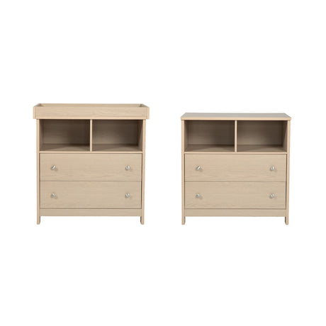 Bebe & Beyond Seeker Cot Bed, Dresser & Wardrobe 3 Piece Nursery Furniture Set - Nordic 8