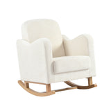 Bebe & Beyond Soother Nursing Chair - Off White Boucle 1