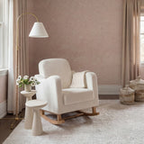 Bebe & Beyond Soother Nursing Chair - Off White Boucle 2