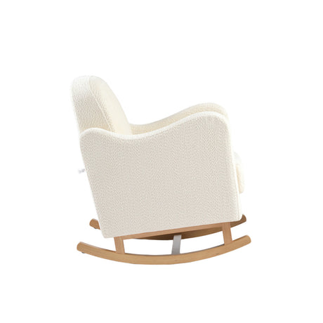 Bebe & Beyond Soother Nursing Chair - Off White Boucle 4