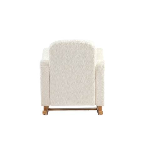Bebe & Beyond Soother Nursing Chair - Off White Boucle 5