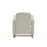 Bebe & Beyond Soother Nursing Chair - Sage Boucle 5