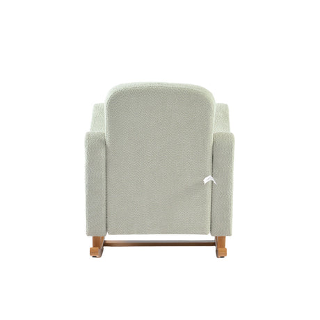 Bebe & Beyond Soother Nursing Chair - Sage Boucle 5