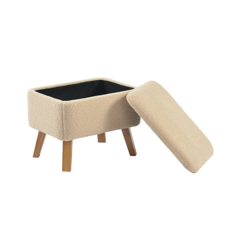 Bebe & Beyond Soother Nursing Chair & Stool - Oat Ted 4