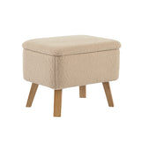 Bebe & Beyond Soother Nursing Chair & Stool - Oat Ted 7