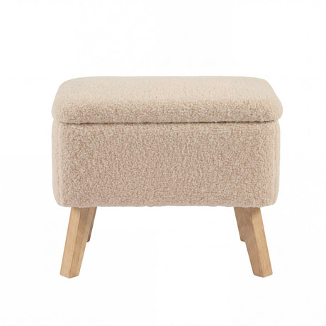Bebe & Beyond Soother Nursing Chair & Stool - Oat Ted 8