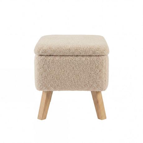 Bebe & Beyond Soother Nursing Chair & Stool - Oat Ted 9