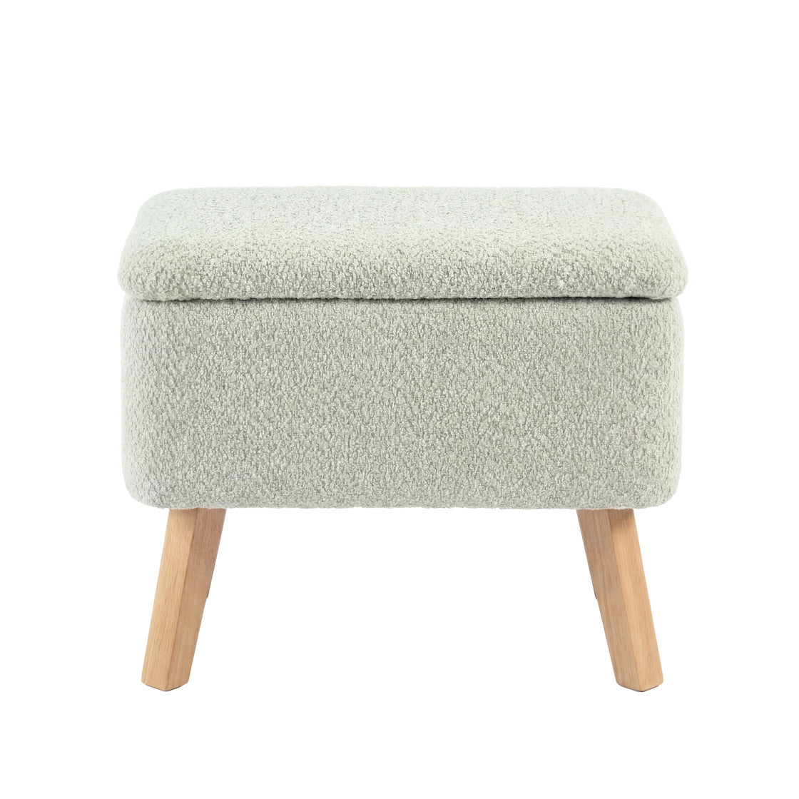 Bebe & Beyond Soother Nursing Chair & Stool - Sage Boucle 7
