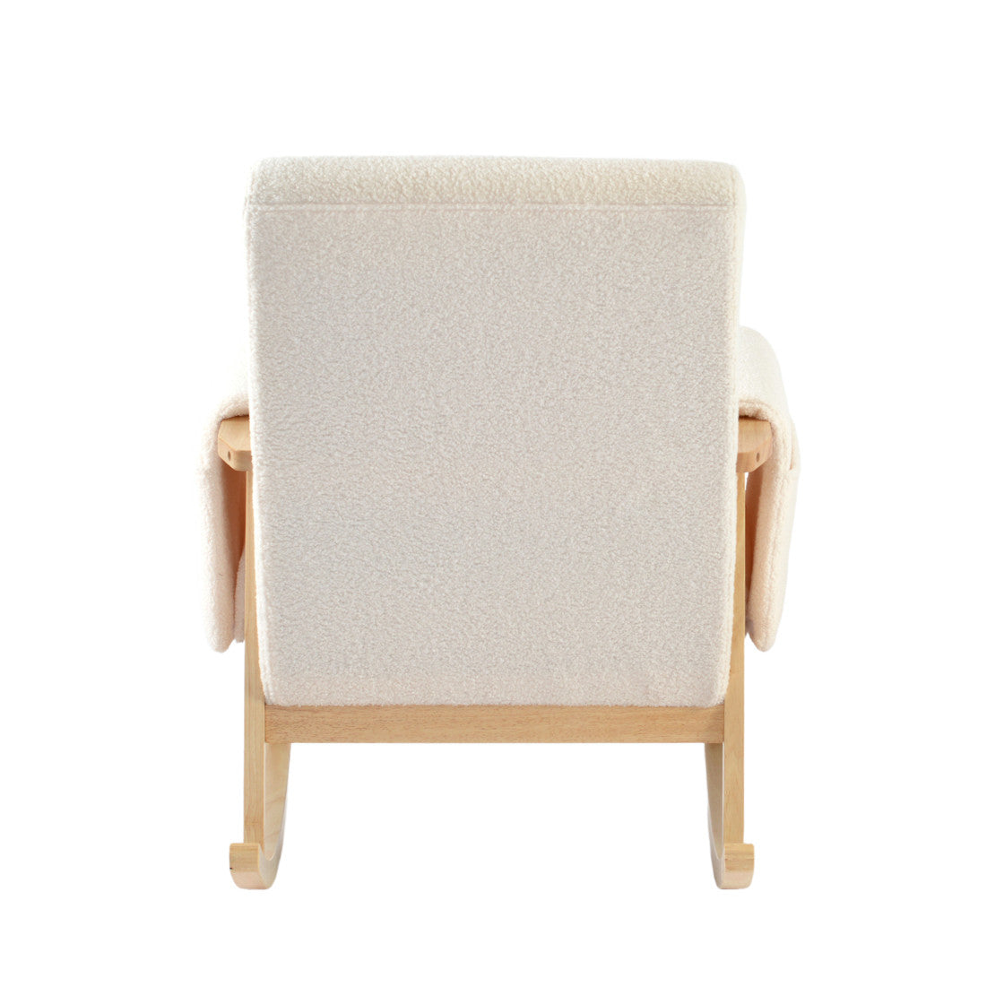 Bebe & Beyond Storyteller Nursing Chair - Off White Ted 5