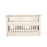 Bebe & Beyond Wandered Cot Bed & Dresser 2 Piece Nursery Furniture Set - Cashmere & Oak 12