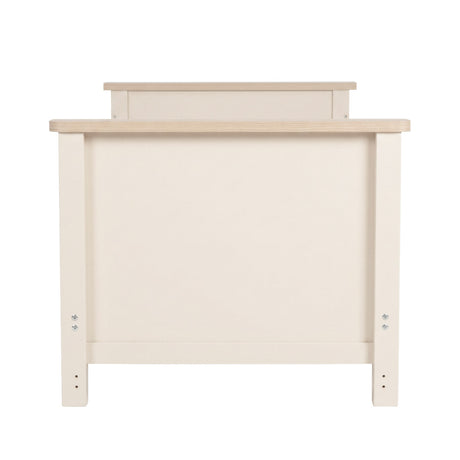 Bebe & Beyond Wandered Cot Bed & Dresser 2 Piece Nursery Furniture Set - Cashmere & Oak 20