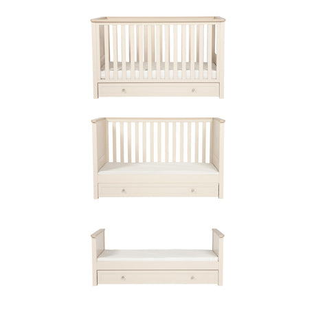 Bebe & Beyond Wanderer Cot Bed - Cashmere & Oak 12