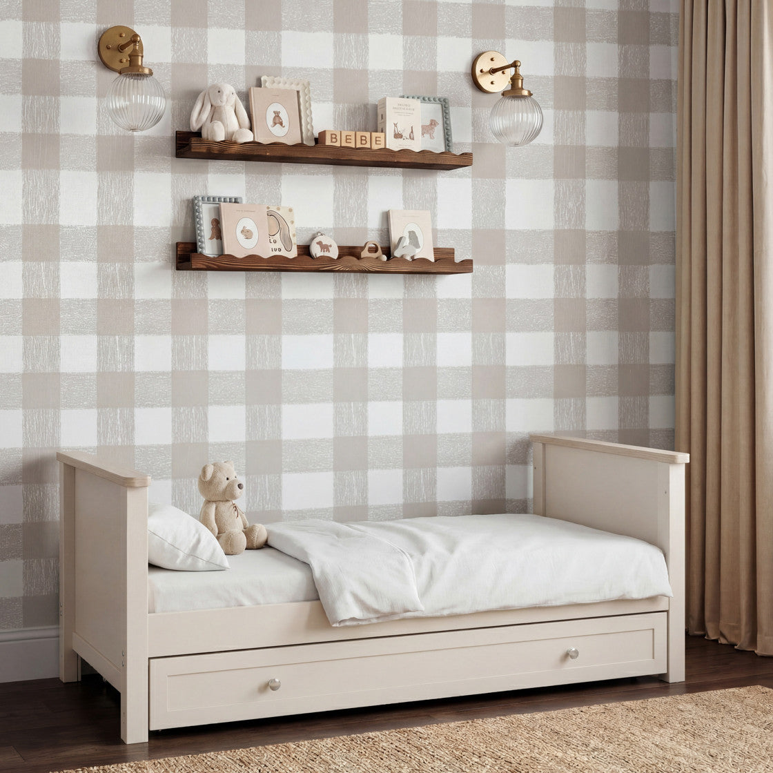 Bebe & Beyond Wanderer Cot Bed - Cashmere & Oak 3