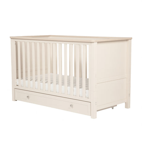 Bebe & Beyond Wanderer Cot Bed - Cashmere & Oak 5