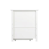 Bebe & Beyond Wanderer Cot Bed, Wardrobe & Dresser 3 Piece Nursery Furniture Set - White 17
