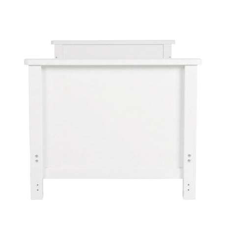 Bebe & Beyond Wanderer Cot Bed, Wardrobe & Dresser 3 Piece Nursery Furniture Set - White 22
