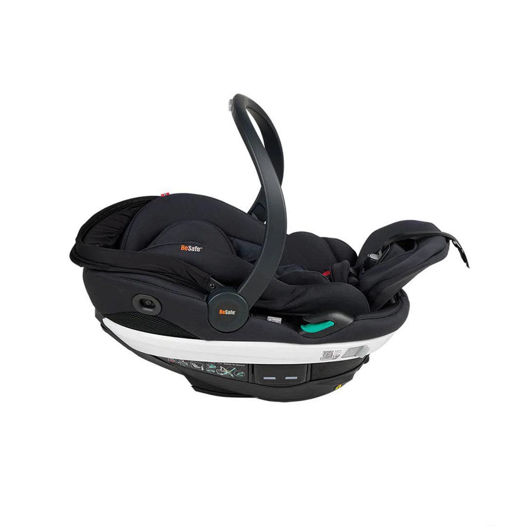 BeSafe Go Beyond i-Size Infant Car Seat - Black Soft Breeze