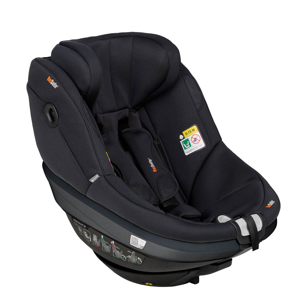 BeSafe Beyond 2 360 Car Seat - Black Soft Breeze