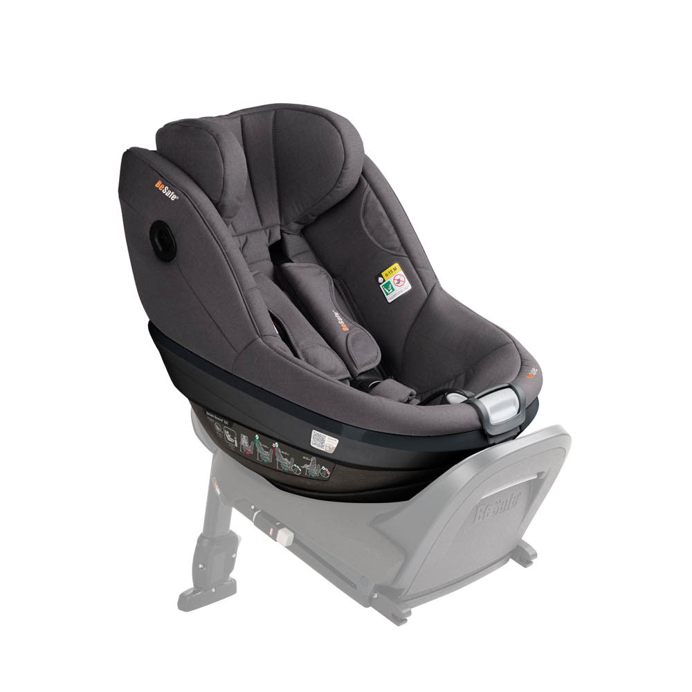 BeSafe Beyond 2 360 Car Seat - Dark Grey Melange