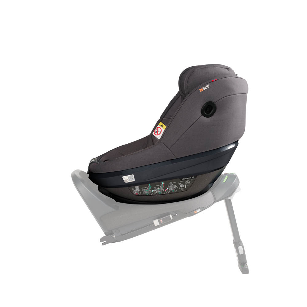 BeSafe Beyond 2 360 Car Seat - Dark Grey Melange