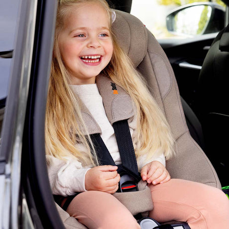 BeSafe Beyond 2 360 Car Seat - Dark Sand Soft Breeze