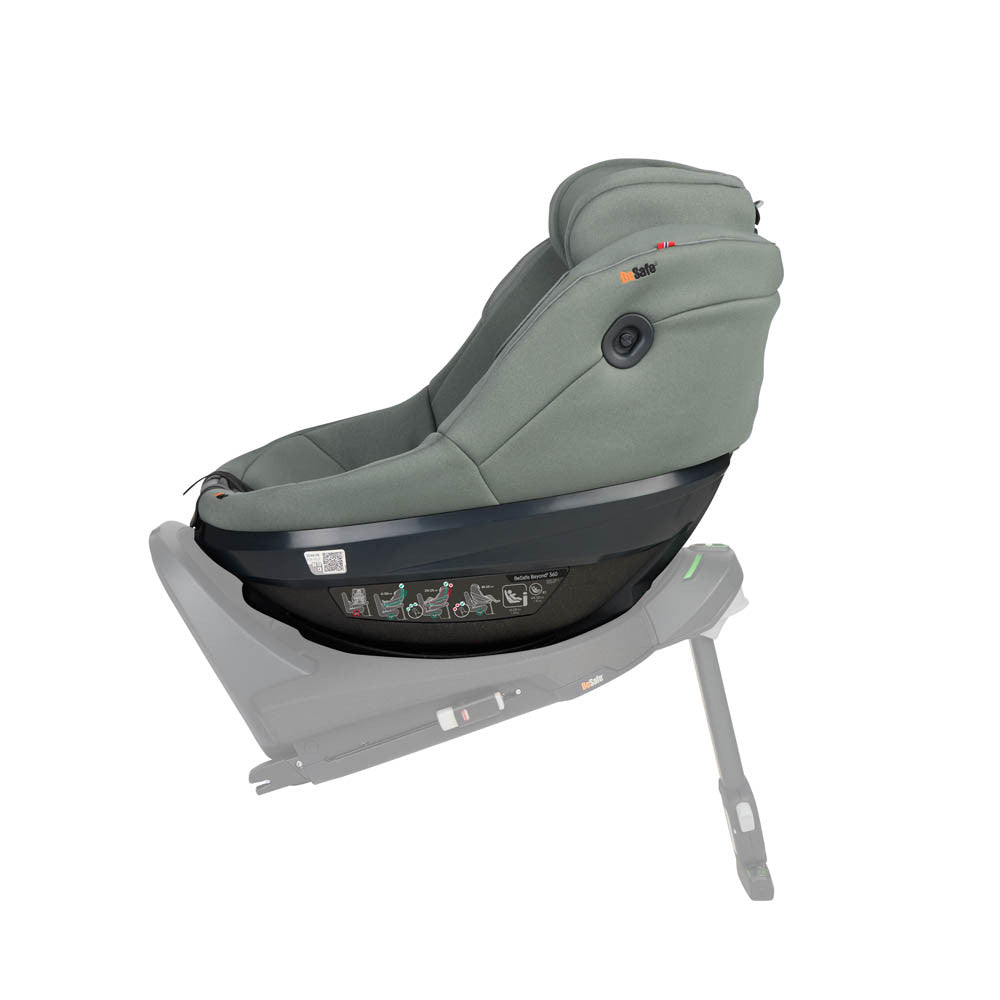 BeSafe Beyond 2 360 Car Seat - Meadow Green Soft Breeze