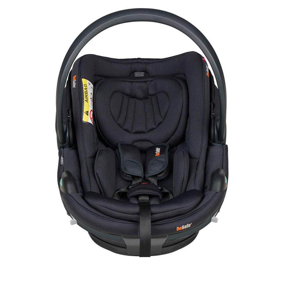 BeSafe Go Beyond 2 Infant Car Seat - Black Soft Breeze
