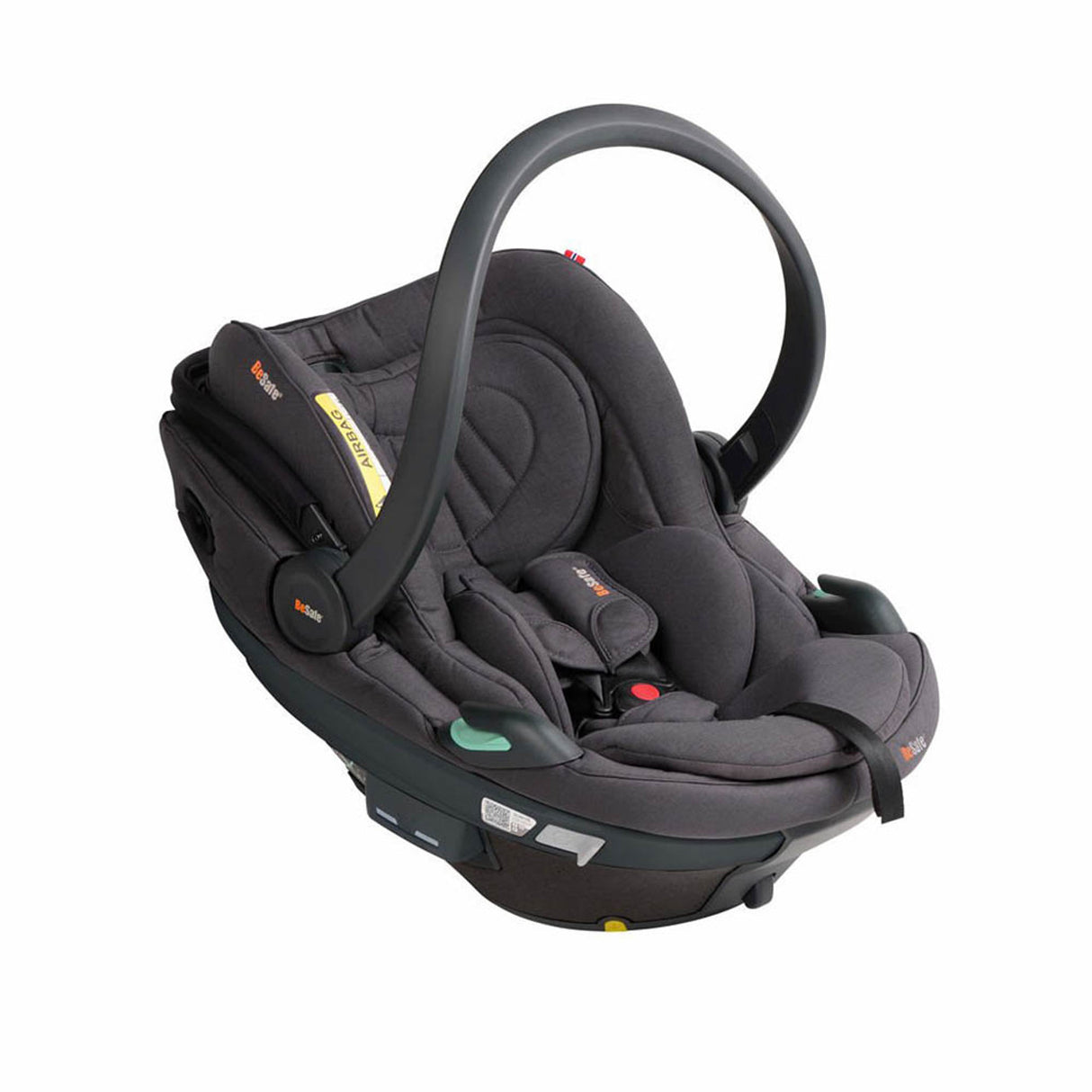 BeSafe Go Beyond 2 Infant Car Seat - Dark Grey Melange