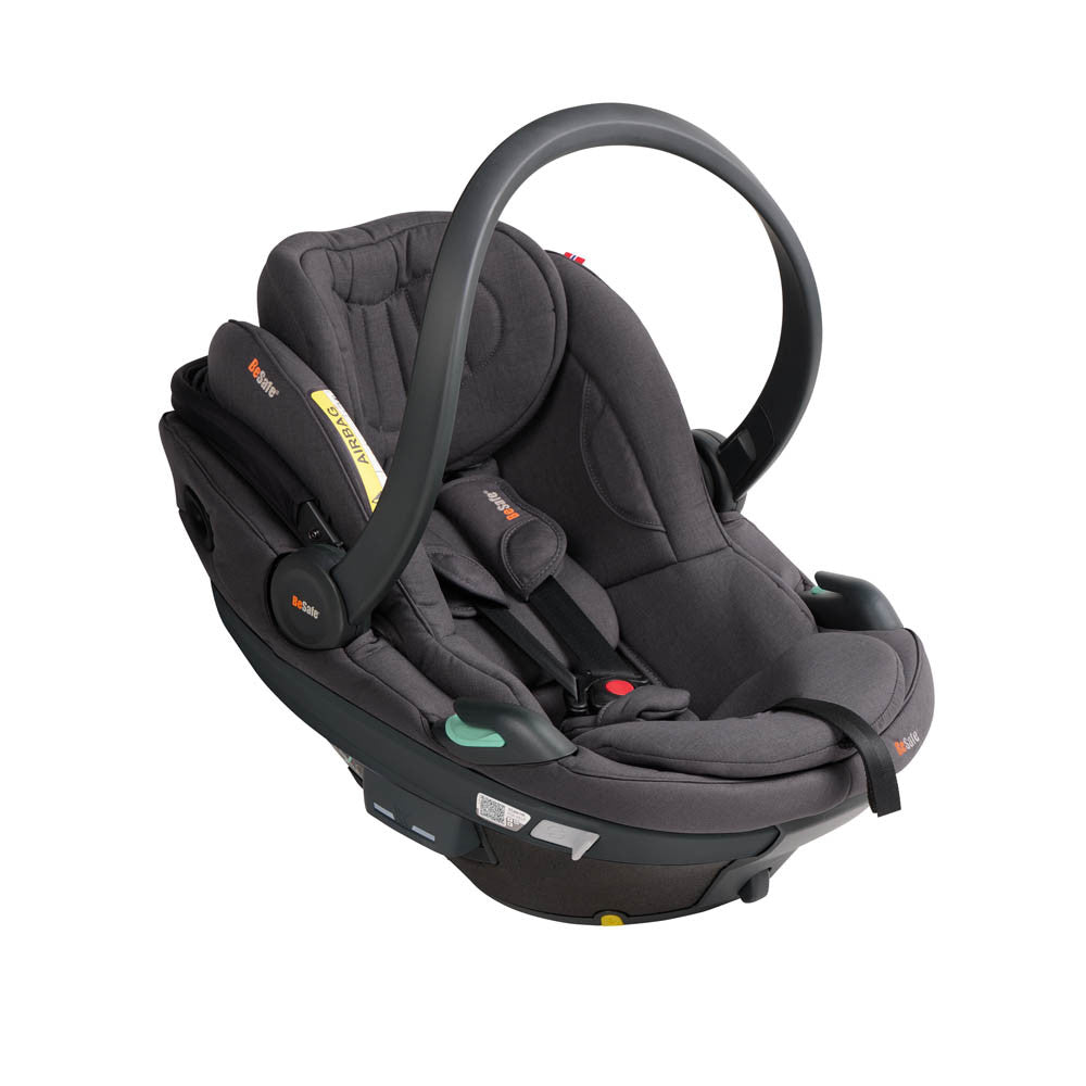 BeSafe Go Beyond 2 Infant Car Seat - Dark Grey Melange