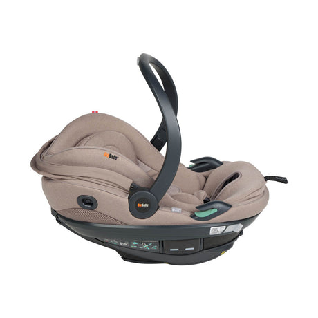 BeSafe Go Beyond 2 Infant Car Seat - Dark Sand Soft Breeze