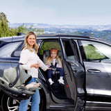 BeSafe Go Beyond 2 Infant Car Seat - Dark Sand Soft Breeze