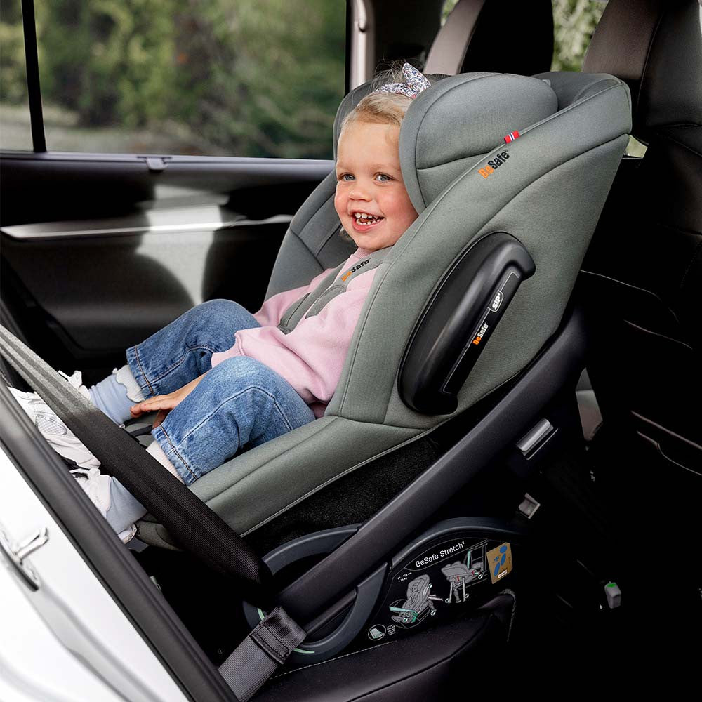 BeSafe Stretch 2 Car Seat - Dark Sand Soft Breeze