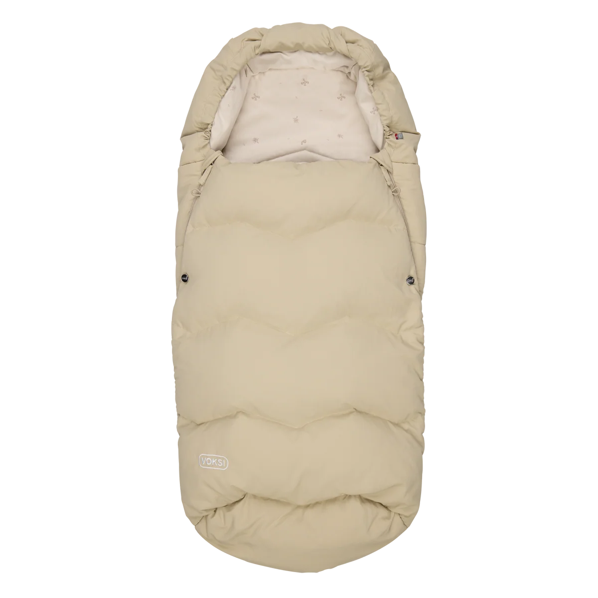 BeSafe Voksi Explorer Footmuff - Seashell Sand Clover 1