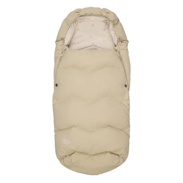 BeSafe Voksi Explorer Footmuff - Seashell Sand Clover 1
