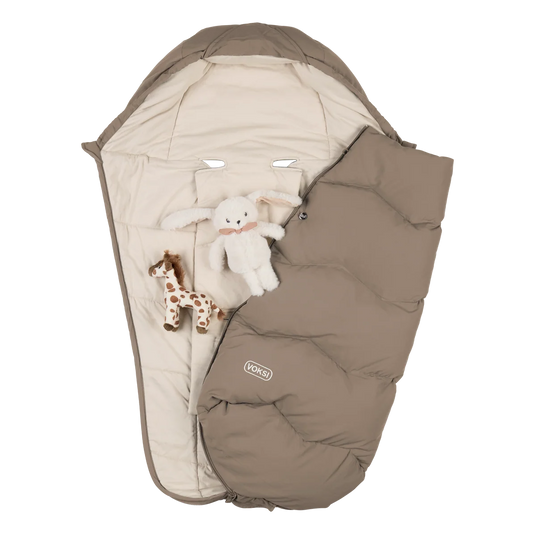 BeSafe Voksi Explorer Footmuff - Walnut 3