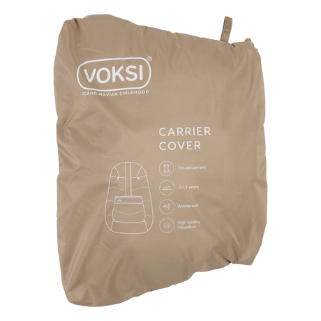 BeSafe Voksi Huddle Carrier Cover - Dark Sand 6