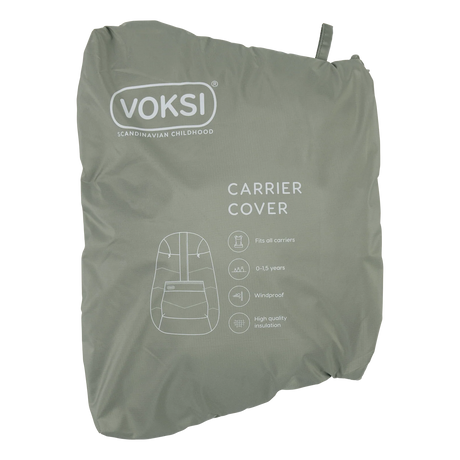 BeSafe Voksi Huddle Carrier Cover - Meadow Green 8